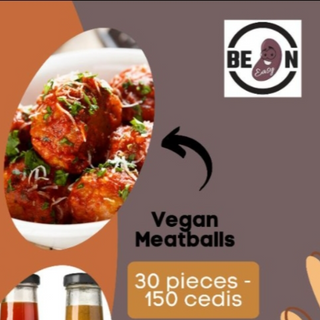 Vegan meatballs - Bean & Lentil 