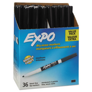  Dry Erase marker  Fine tip 36 pk