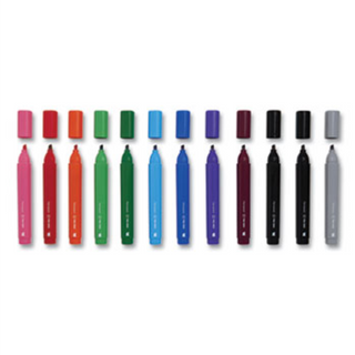 12 ct Medium Chisel Tip Assorted Markers