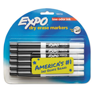  Dry Erase marker  Fine tip 12 pk