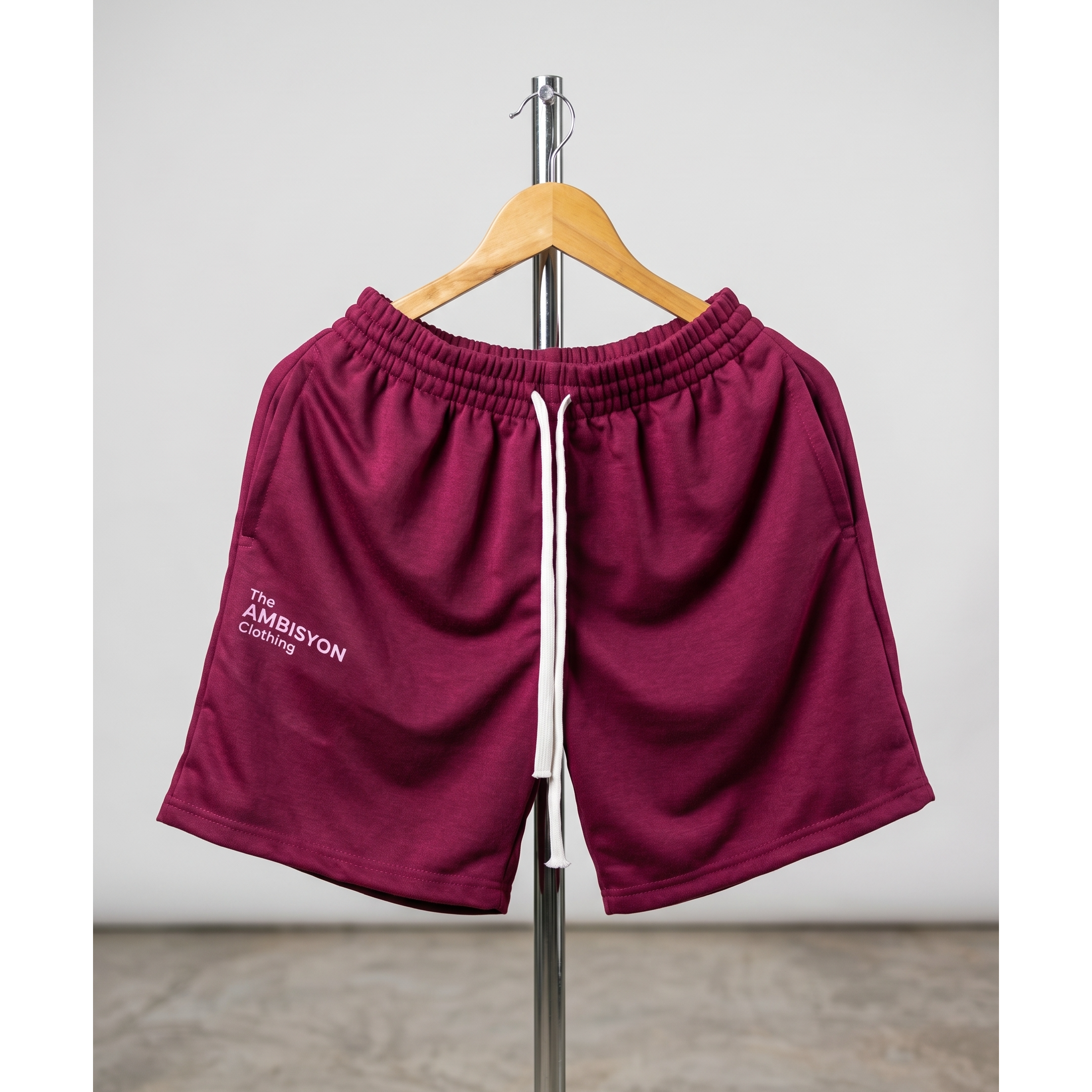 PREMIUM AMBISYON SHORTS - MAROON