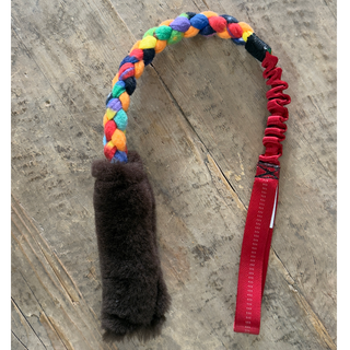Long Braided Tug with Fur