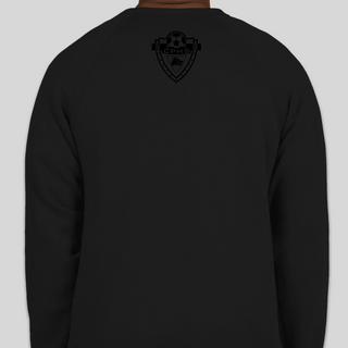 T-WOLVES Black on Black  Sweatshirt Bella + Canvas Ultra Soft Crewneck Sweatshirt - Thumbnail 2