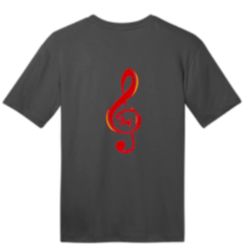Men's Music Tee BACK