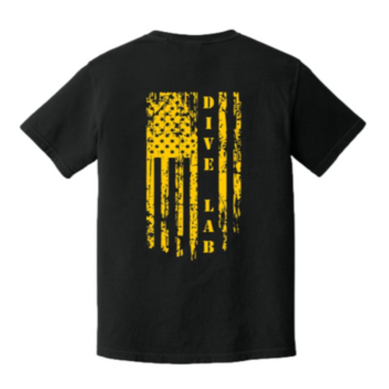 T-SHIRT Flag/Black