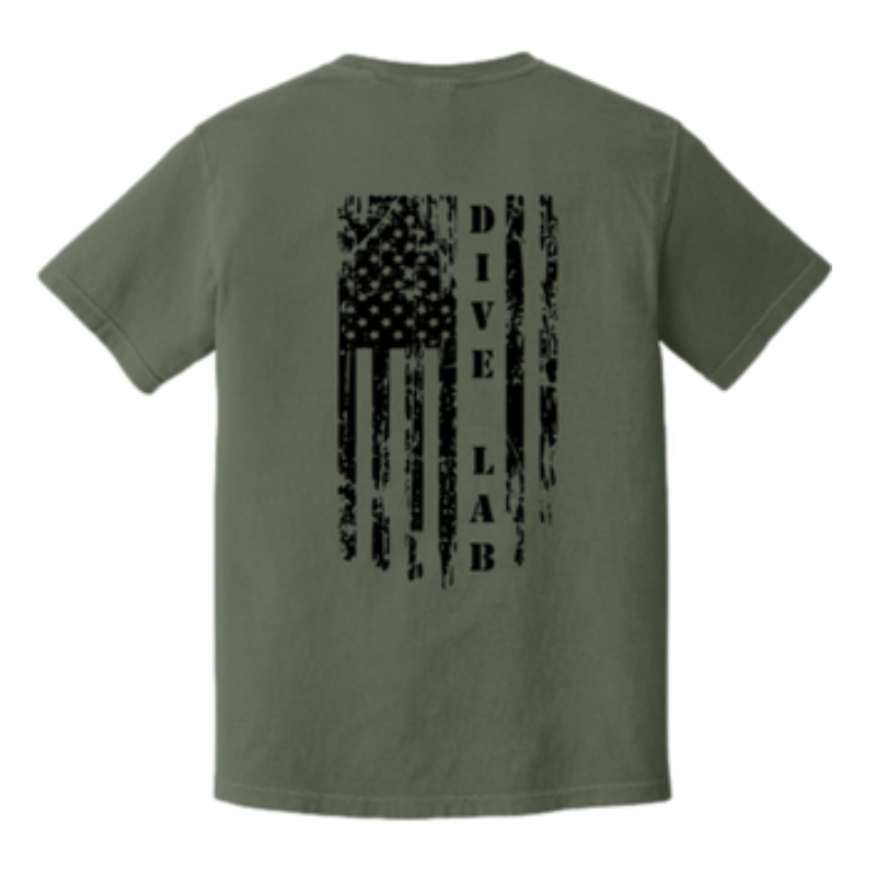 T-SHIRT Flag/Sage
