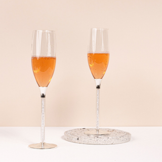 CG0018-Crystal Stem Champagne glasses