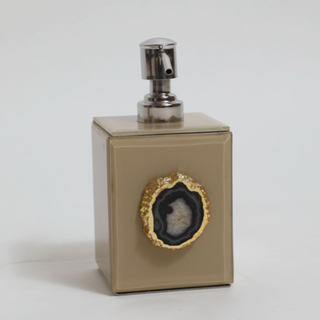 BA0110-Glitz Beige Agate Dispenser