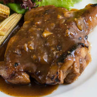 CHICKEN CHOP w BLACK PEPPER SAUCE  - RTEWT002