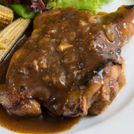 CHICKEN CHOP w BLACK PEPPER SAUCE  - RTEWT002 Main Image