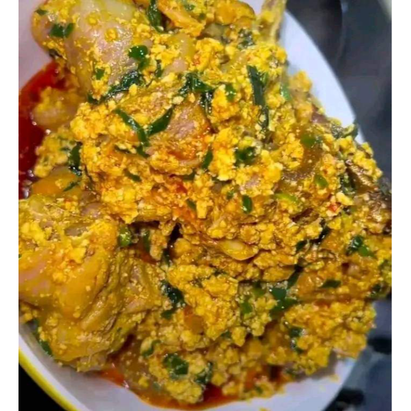 Egusi soup and swallow Main Image