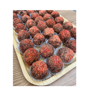Chocobutternut balls 17