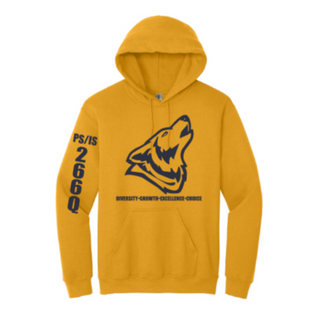 Hoodie (available in Navy and Gold)