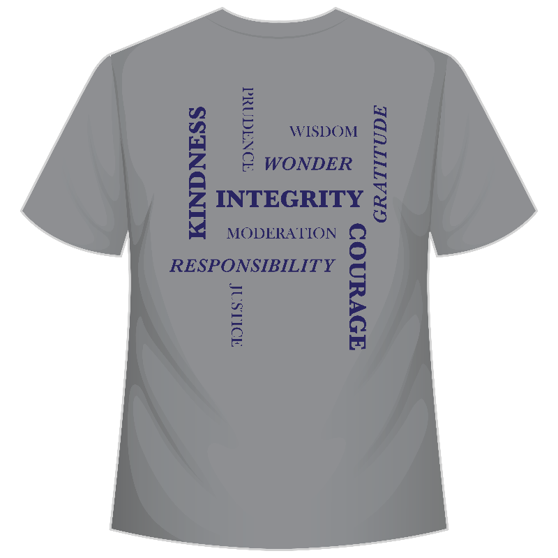 25-26 Adult Spirit T-shirt Grey