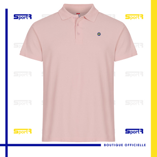 Basic Polo Coton Rose Pâle