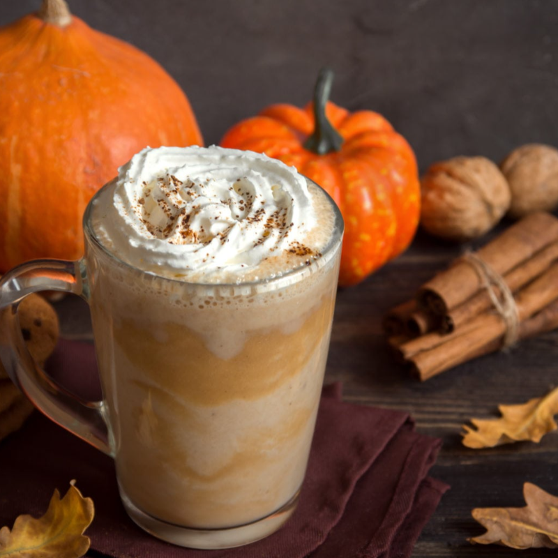 Pumpkin Spice Latte (Hot or Iced) Main Image