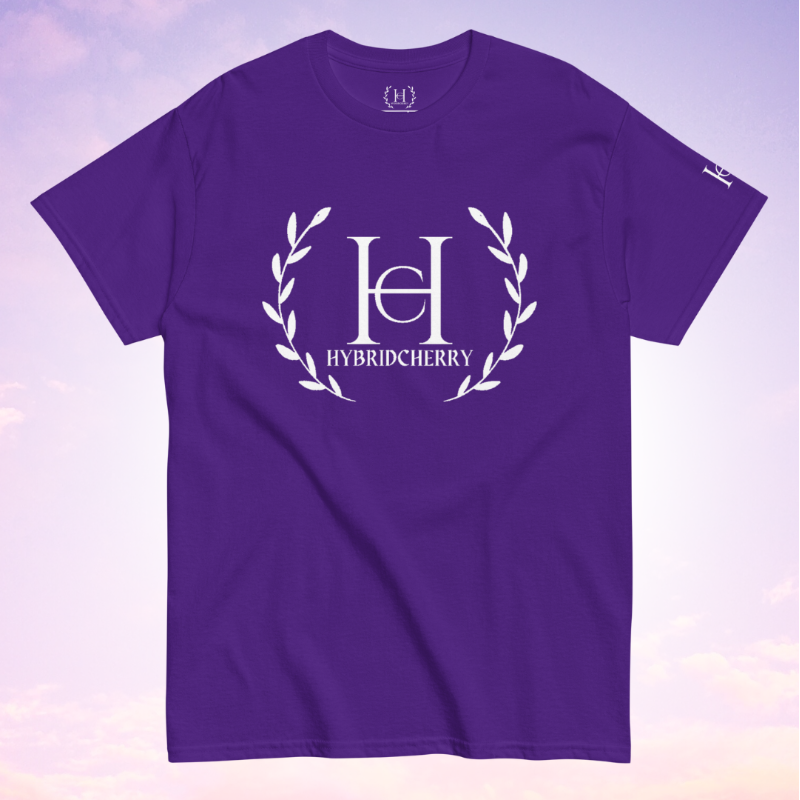 🚨NEW🚨HYBRIDCHERRY T-Shirt (Purple) Main Image