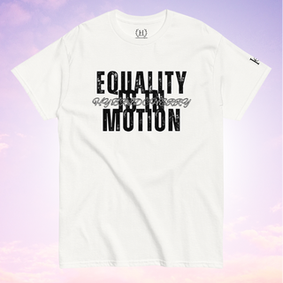 🚨NEW🚨 HybridCherry “Equality Is In Motion” T-Shirt (White)