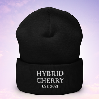 🚨NEW🚨 HYBRIDCHERRY “EST. 2021” Cuffed Beanie (Black)