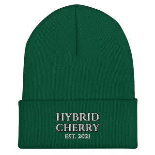 🚨NEW🚨 HYBRIDCHERRY “EST. 2021” Cuffed Beanie (Spruce Green) - Thumbnail 2