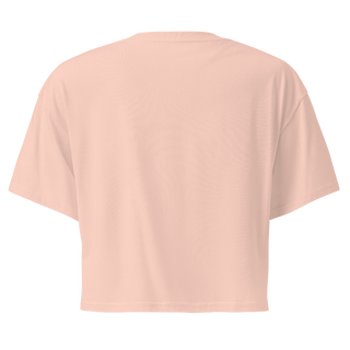 🚨NEW🚨 “Be Unique” Crop Top (Pale Pink/Pink Graphic) - Thumbnail 3