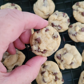 Mini pan of 9 cookies