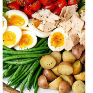 Rosemary Chicken Nicoise Salad