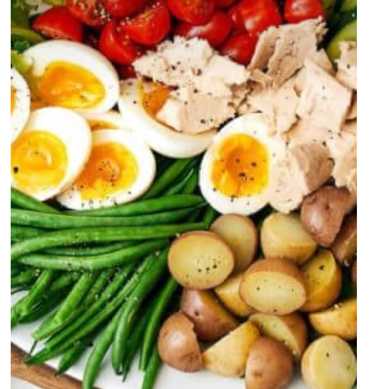 Rosemary Chicken Nicoise Salad Main Image