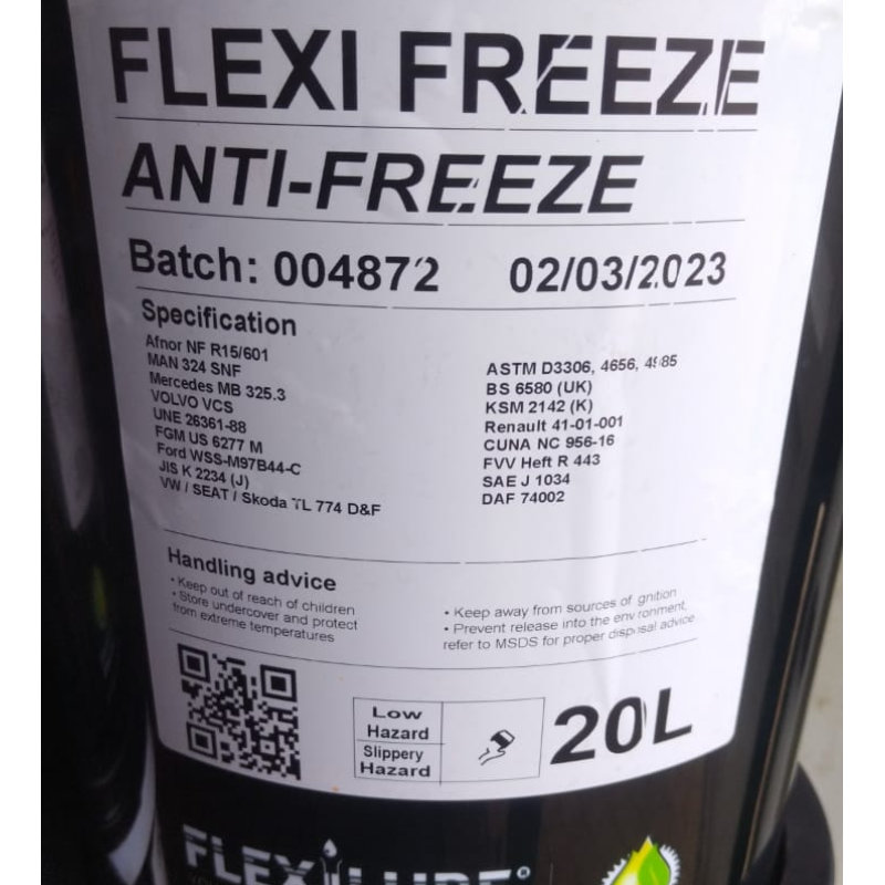 Flexi Freeze Anti freeze