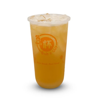 Peach Oolong Tea, pearls (L)