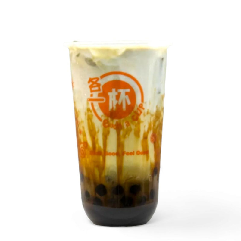 Brown Sugar Pearl Matcha Fresh Milk (M)