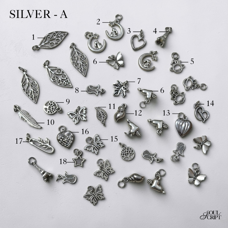 [SILVER] Side Charms