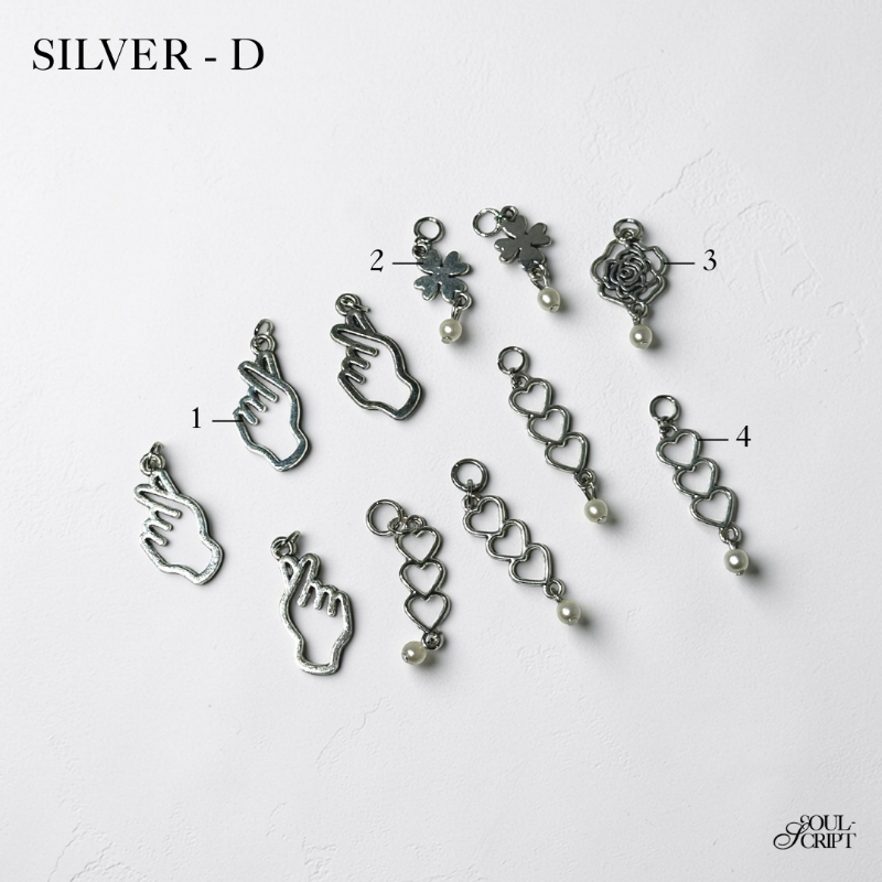 [SILVER] Side Charms