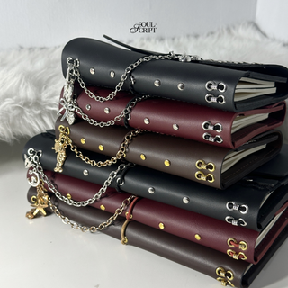 A6 Size: Trifold Journal with Pockets