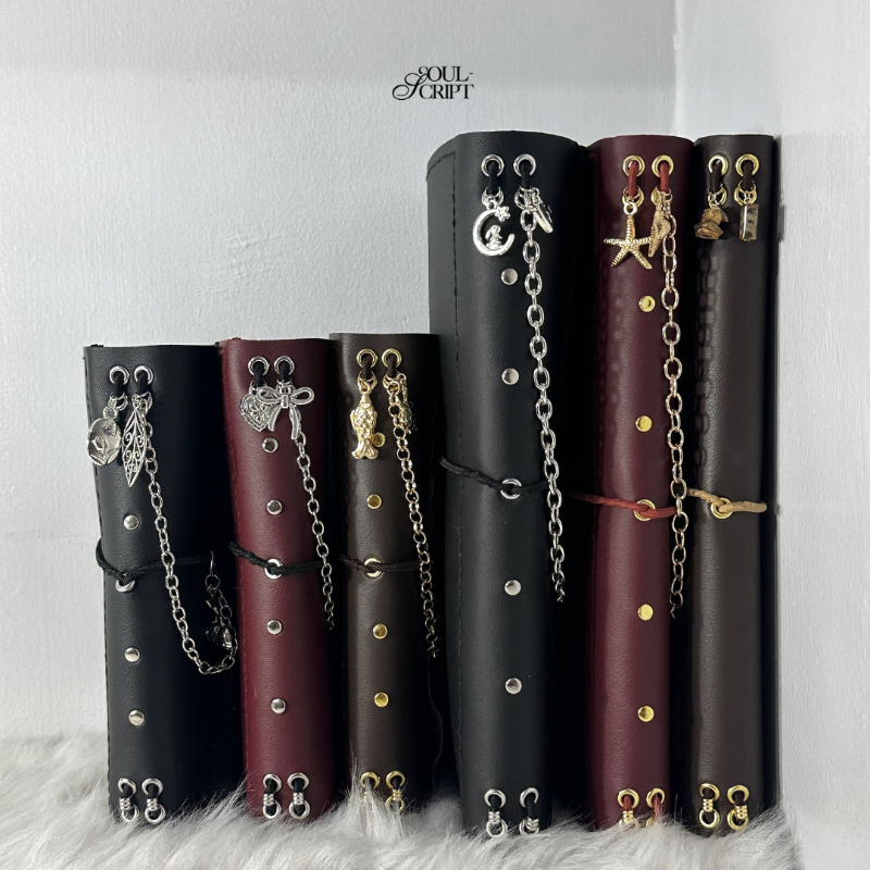 A6 Size: Trifold Journal with Pockets