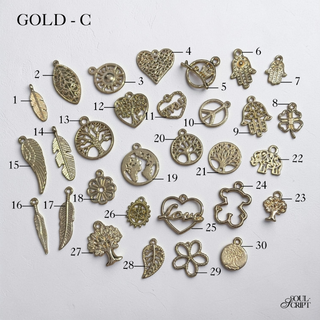 [GOLD] Side Charms 