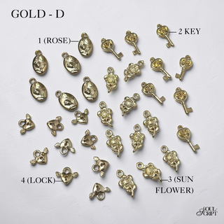 [GOLD] Side Charms 
