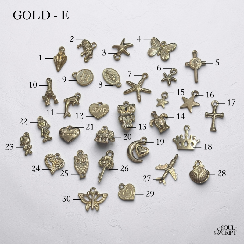 [GOLD] Side Charms 
