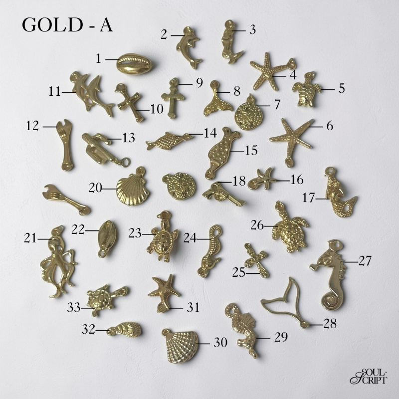 [GOLD] Side Charms 
