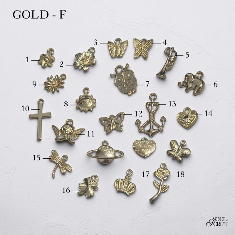 [GOLD] Side Charms 
