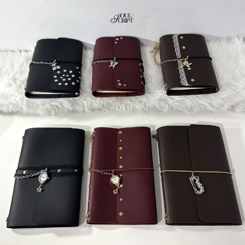 A5 Size: Trifold Journal with Pockets