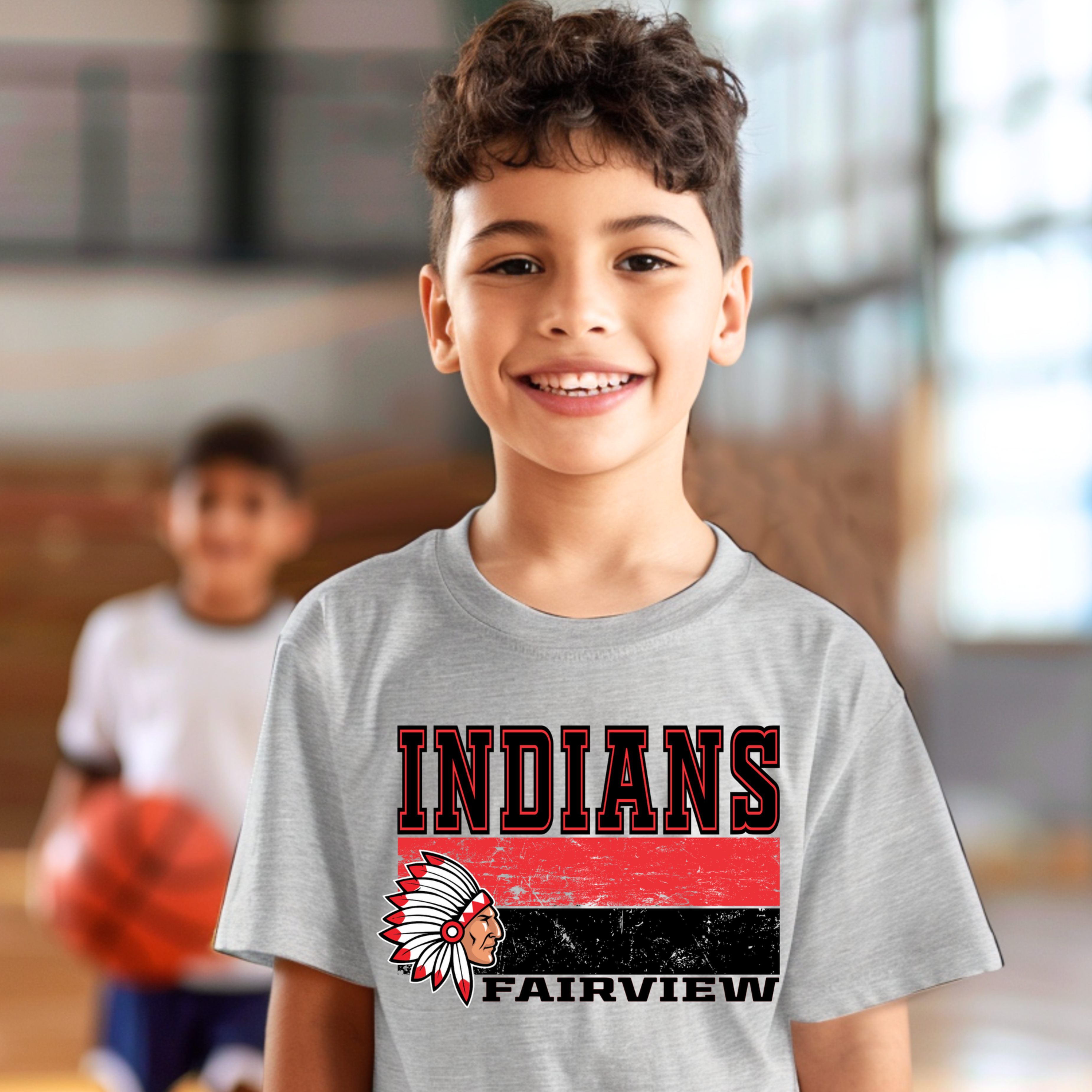 Toddler and youth T-shirt GRAY