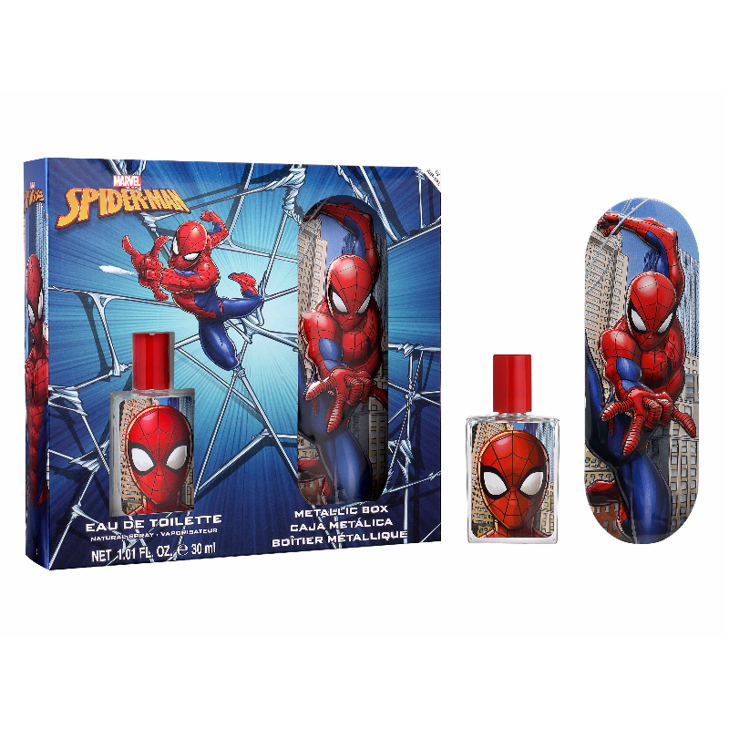 (SPI-428) SPIDERMAN - EDT 30ML + BOITE METTALIQUE