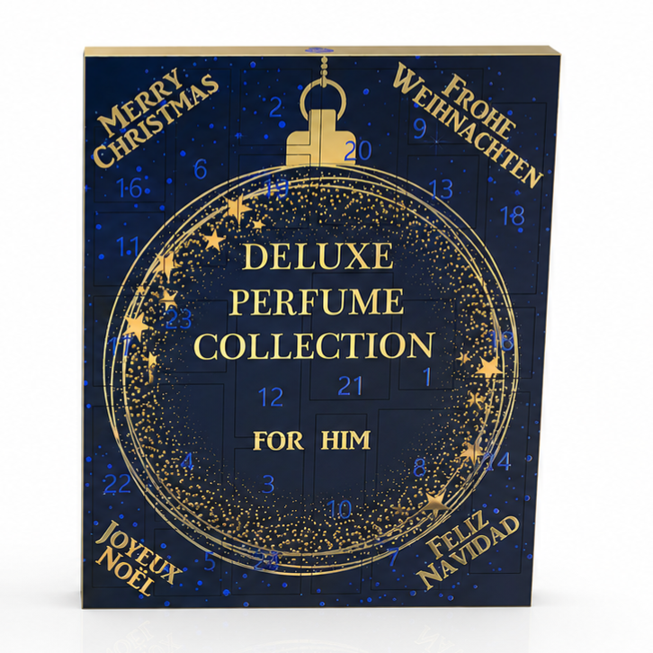 (CAL-095) CALENDRIER DE L'AVENT HOMME BLEU