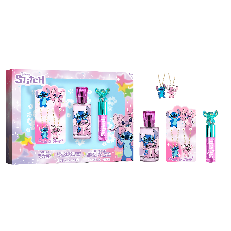 (STI-858) STITCH - EDT 50ML + GLOSS + 2 COLLIERS D'AMITIE