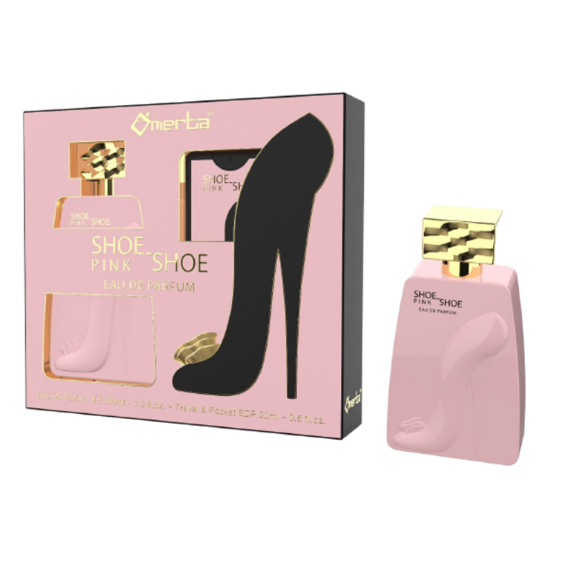 (SHO-097) COFFRET SHOE-SHOE PINK - EDP 100ML + POCKET 20ML 