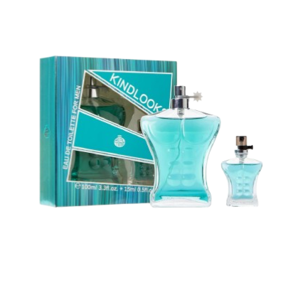 (KIN-261) COFFRET KINDLOOKS MEN - EDT 100ML + 15ML