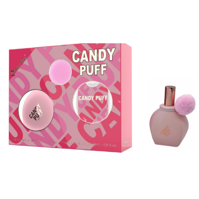 (CAN-095) COFFRET CANDY PUFF - EDP 100ML + POCKET 20ML