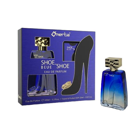 (SHO-083) COFFRET SHOE-SHOE BLUE - EDP 100ML + 20ML