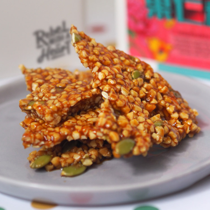 Petite - Sea Salt Pepita Almond Brittle 125g Main Image